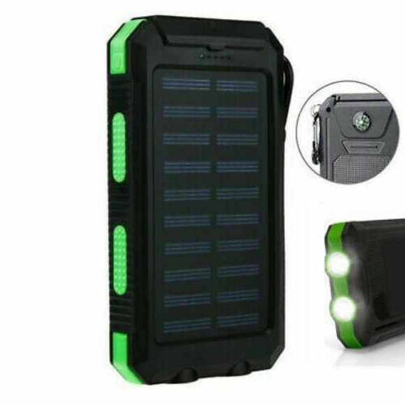 Waterproof Solar Charger Power Bank 20000mAh - Picture 4 of 5